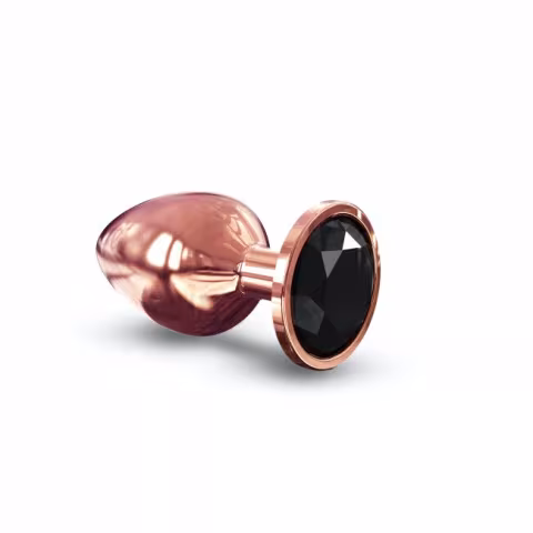 Металева анальна пробка із прикрасою у вигляді кристалу Dorcel - Diamond Plug L