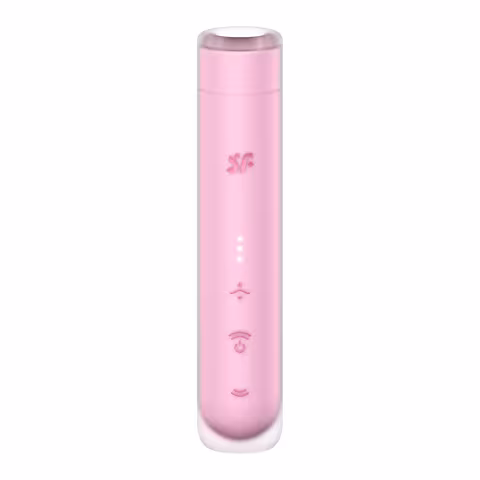 Вакуумний стимулятор Satisfyer First Kiss, технологія 3D Air Pulse, 30 режимів, подвійний силікон
