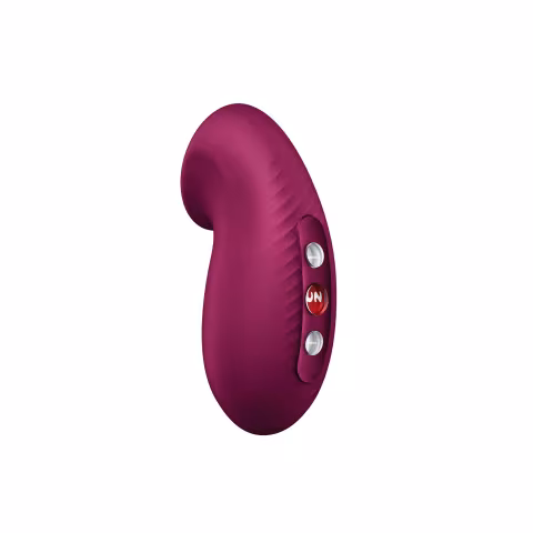 Вакуумний стимулятор Fun Factory Desire Wine Red, 11 режимів роботи, перезаряджуваний