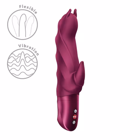 Вібратор Fun Factory Darling Devil Wine Red