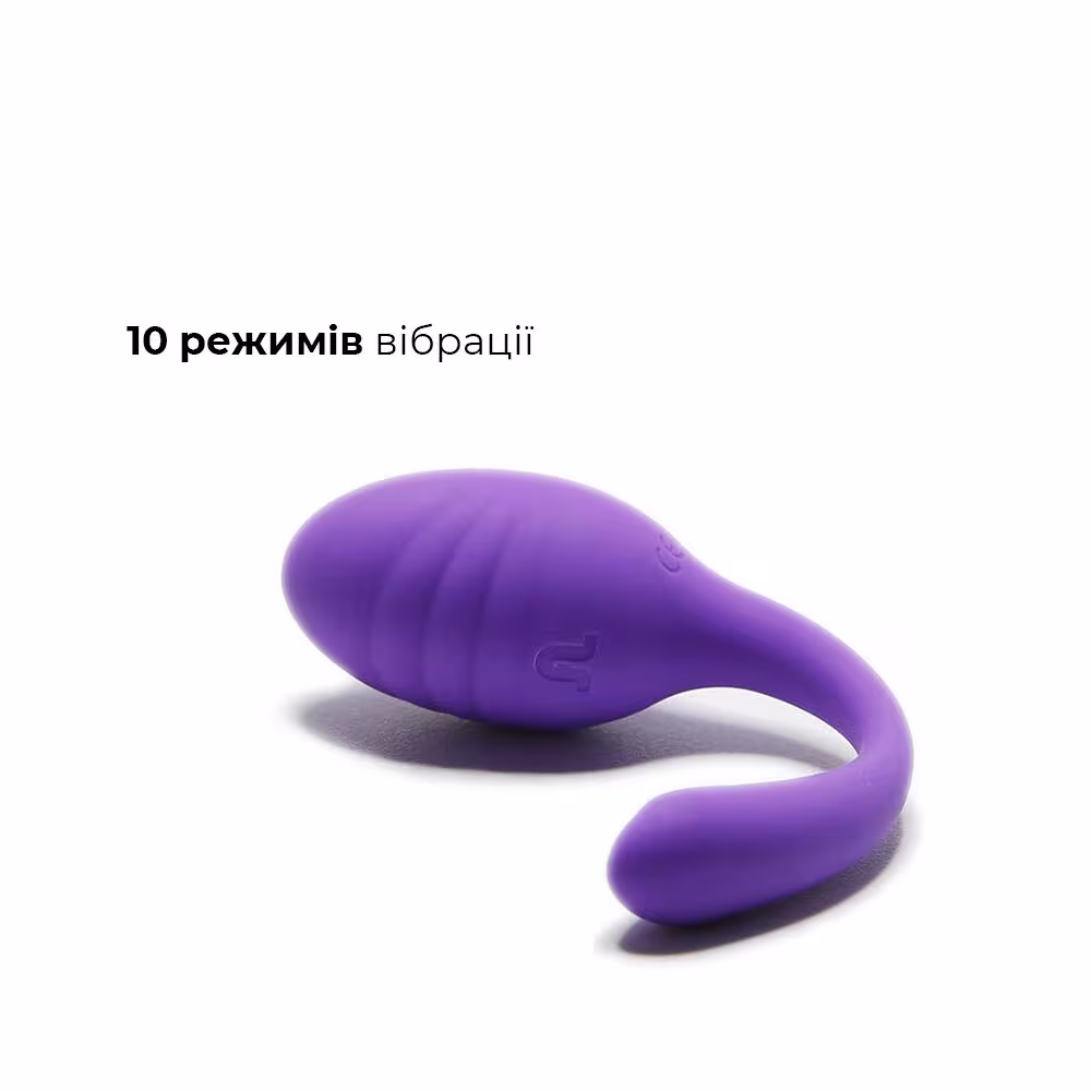 Віброяйце зі стимулятором клітора Adrien Lastic Smart Dream II з пультом LRS, можна під одяг — фото 3