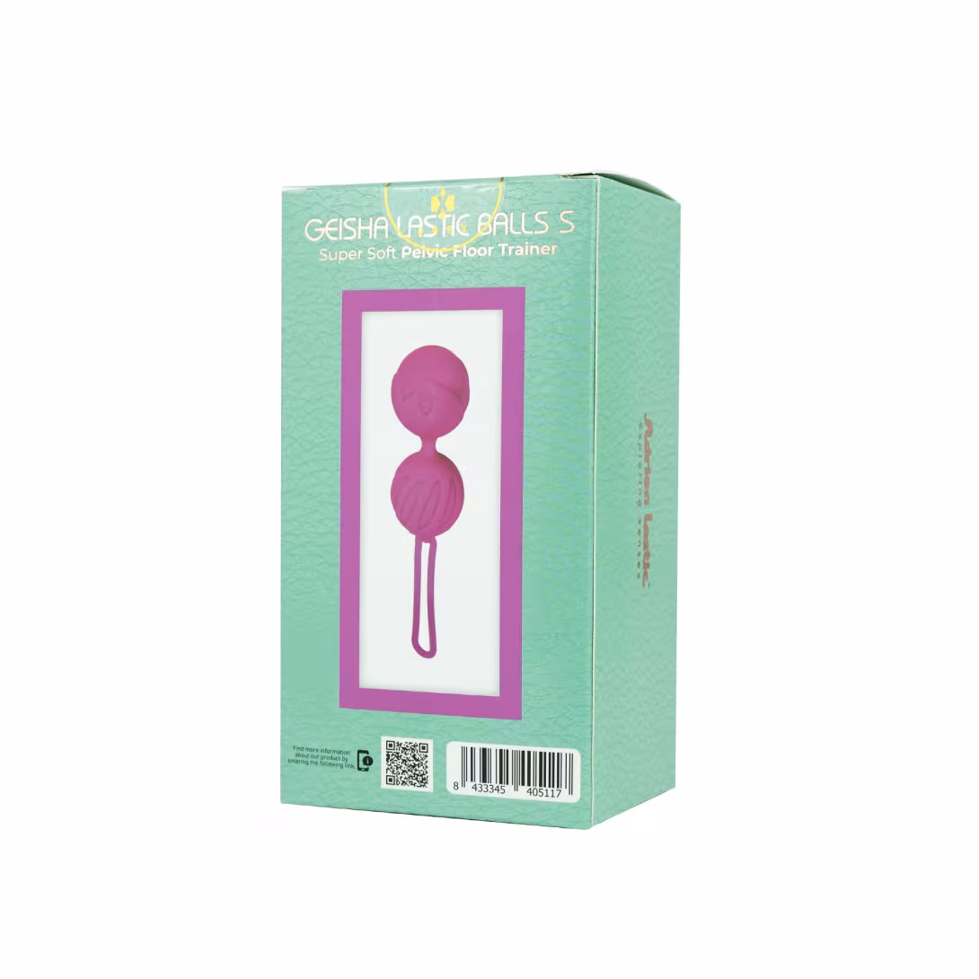 Вагінальні кульки Adrien Lastic Geisha Lastic Balls Mini Magenta (S), діаметр 3,4 см, вага 85 г — фото 4
