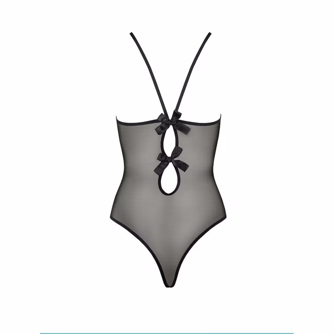 Боді Passion MELANIA BODY L/XL, black — фото 4