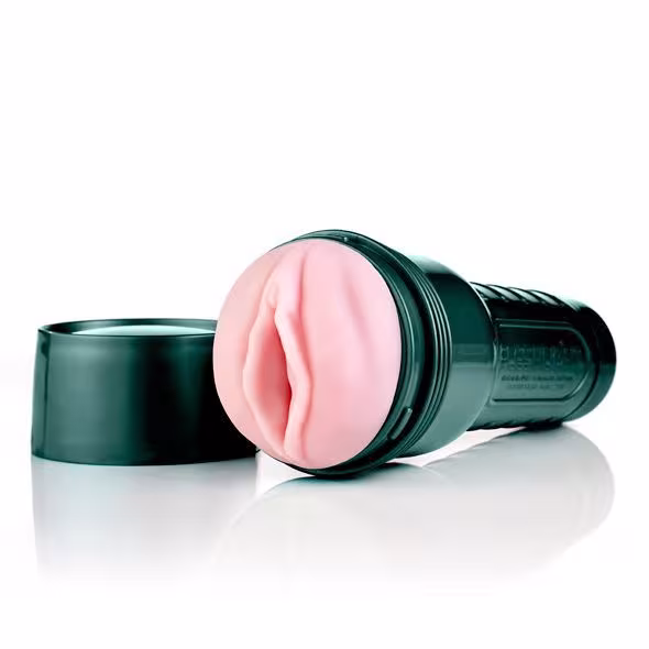 Мастурбатор з вібрацією Fleshlight Vibro Pink Lady Touch, три віброкулі, стимулювальний рельєф — фото 2