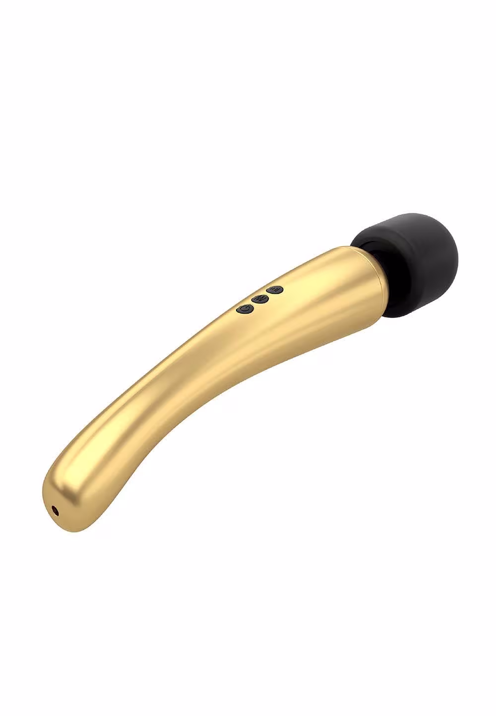 Потужний вібромасажер Dorcel Megawand Gold який перезаряджається, 160 режимів — фото 3