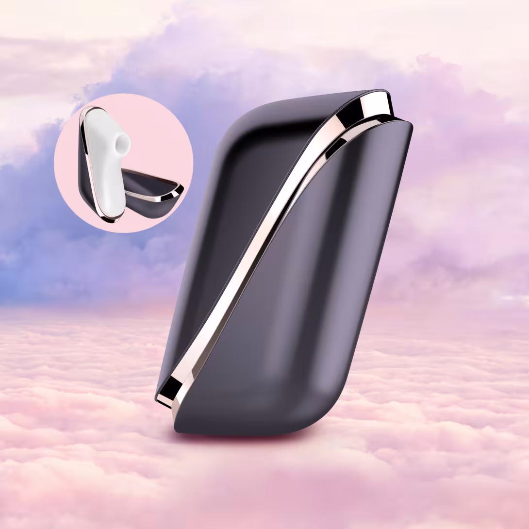 Вакуумний кліторальний стимулятор Satisfyer Traveler, корпус-чохол на магнітах — фото 6