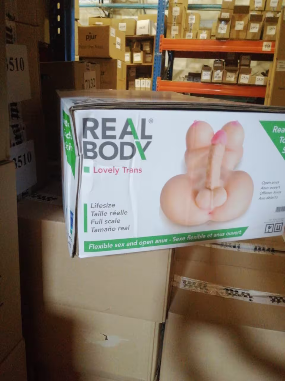 Торс транссексуала Real Body - LOVELY TRANS, пеніс та анус (м'яте паковання!!!) — фото 2