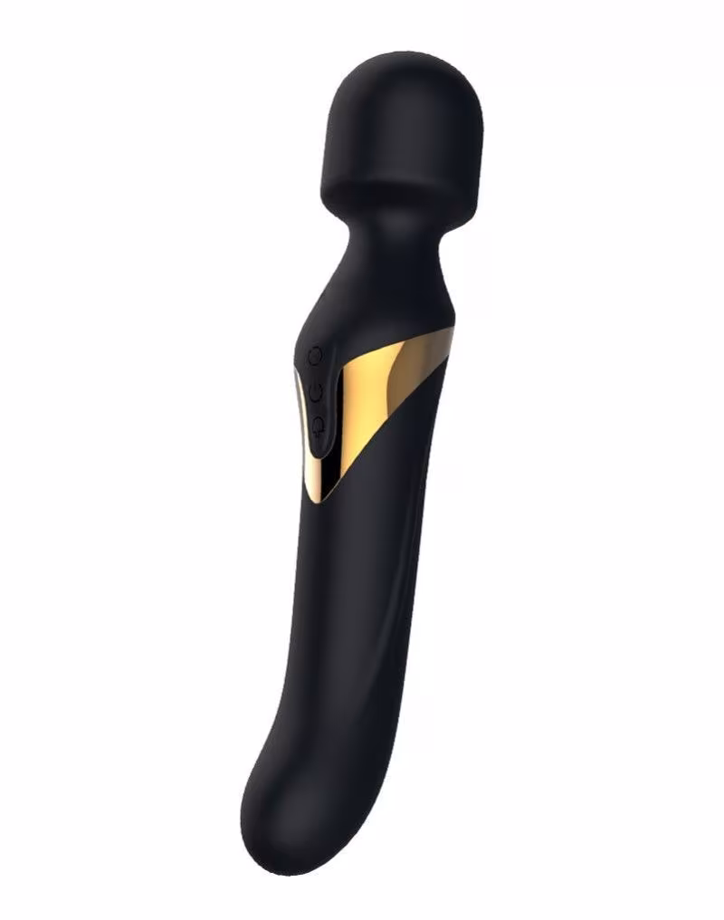 Вібромасажер 2в1 Dorcel Dual Orgasms Gold (м'ята упаковка!!!)