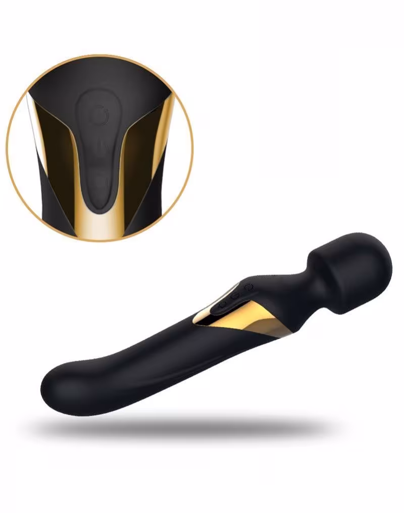 Вібромасажер 2в1 Dorcel Dual Orgasms Gold (м'ята упаковка!!!) — фото 4