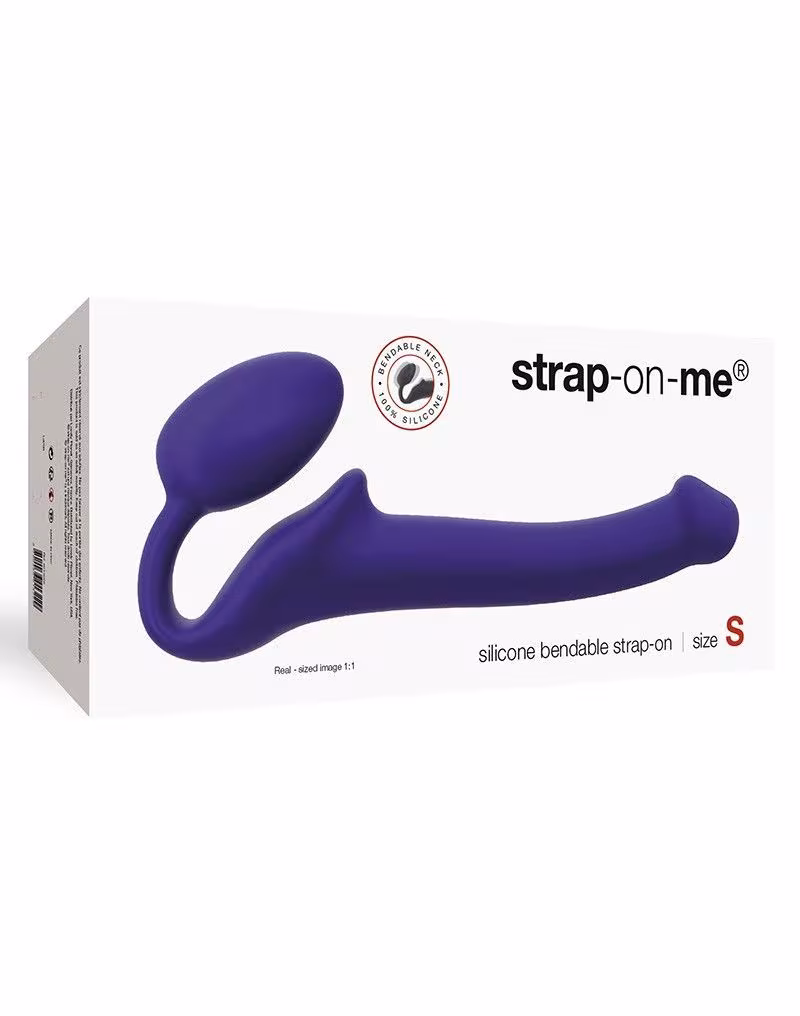 Безремінний страпон Strap-On-Me Violet S, повністю регульований, діаметр 2,7 см — фото 3
