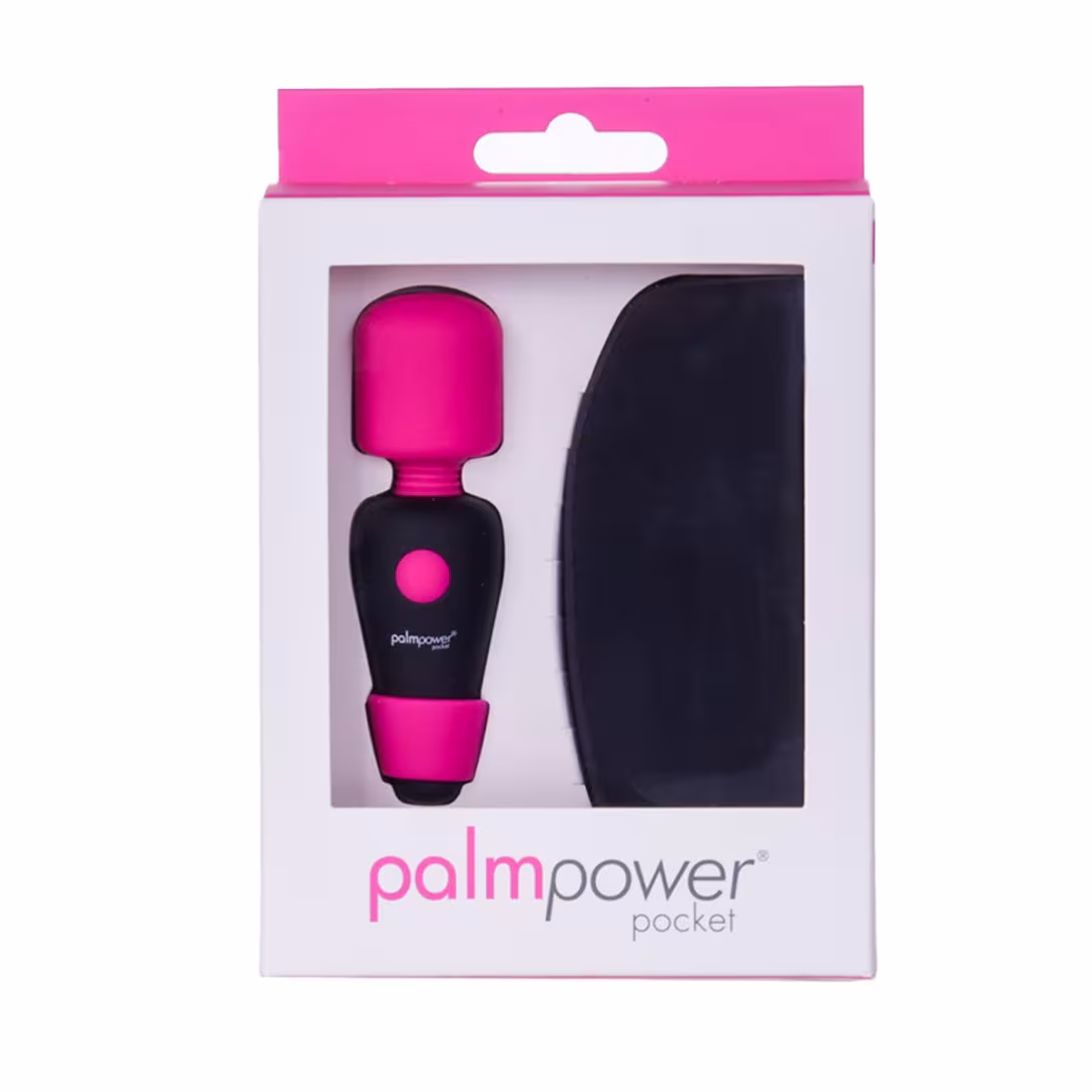 Мінівібромасажер PalmPower Pocket із чохлом на блискавці, водостійкий, перезаряджуваний, довжина 9см — фото 7