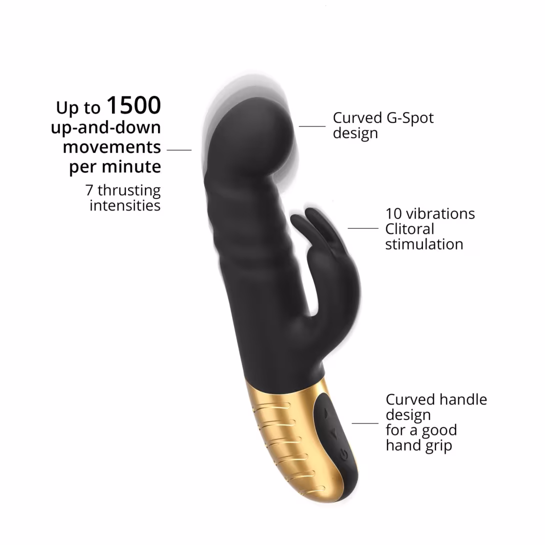 Вібратор Dorcel G-STORMER зі зворотно-поступальним рухом головки, стимуляція точки G — фото 3