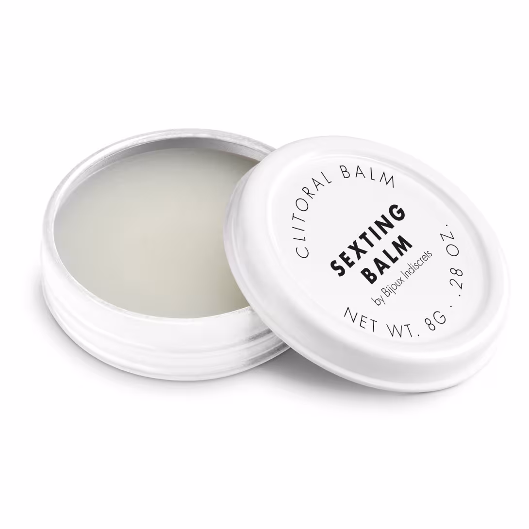 Бальзам для клітора Bijoux Indiscrets Sexting Balm (Пиши, грай та запалюй), розігрівальний