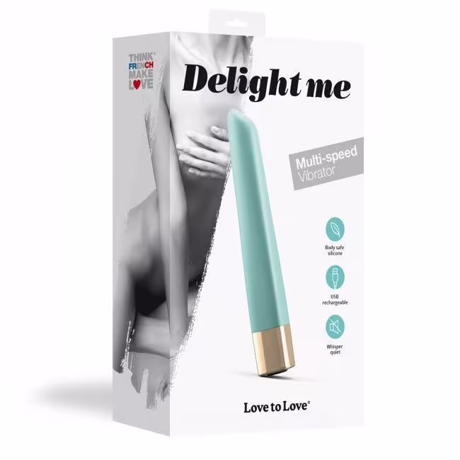 Потужний мінівібратор Love To Love Delight Me Menthe з м'яким кінчиком, 16 режимів роботи — фото 5