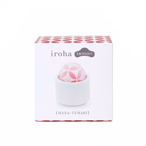 Потужний вібратор-кулька IROHA TEMARI Hana, що не передає вібрацію на футляр — фото 2
