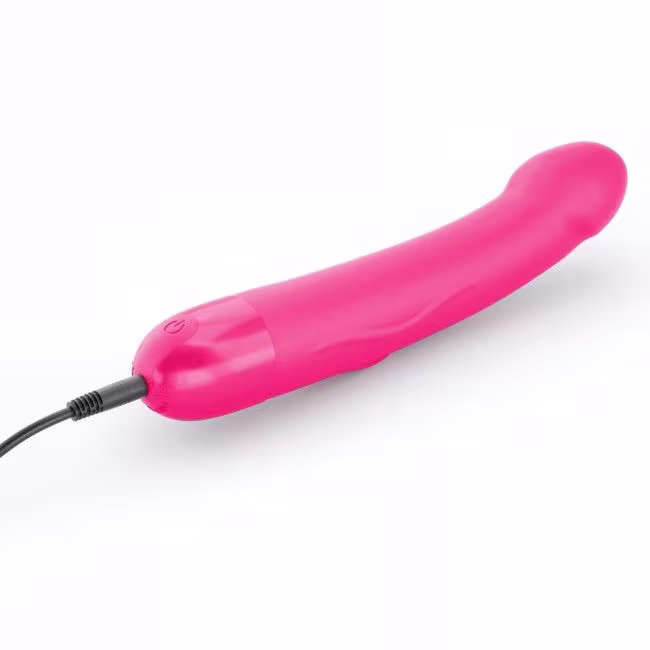 Вібратор Dorcel Real Vibration M Magenta 2.0, діаметр 3,7см, перезаряджається, для точки G — фото 2