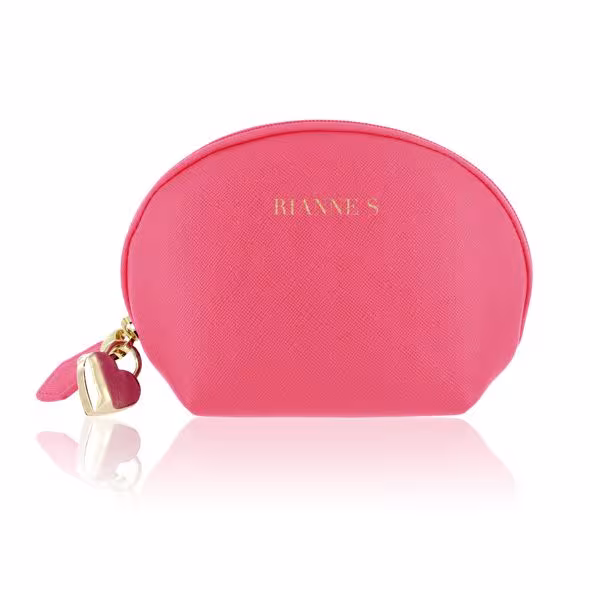 Набір вагінальних кульок Rianne S: Pussy Playballs Coral, маса 15, 25, 35, 55г, моноліт, косметичка — фото 3
