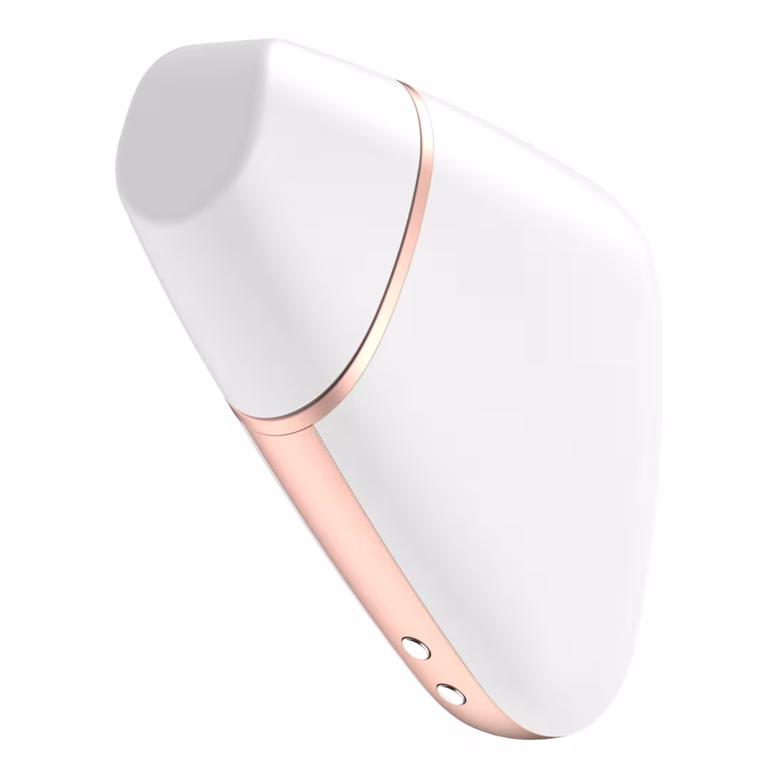 Вакуумный клиторальный стимулятор Satisfyer Love Triangle White (м'яте паковання!!!) — фото 3