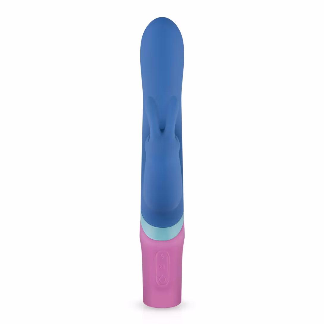 Вібратор-кролик з ротацією и анальним стимулятором PMV20 Vice - Double Vibrator — фото 4