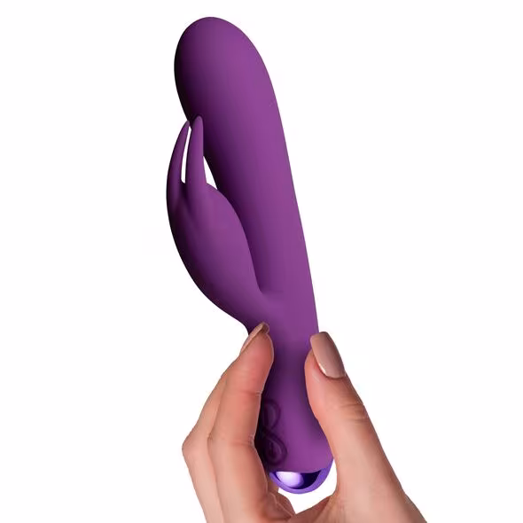 Вібратор-кролик Rocks Off Flutter Rabbit Purple — фото 3