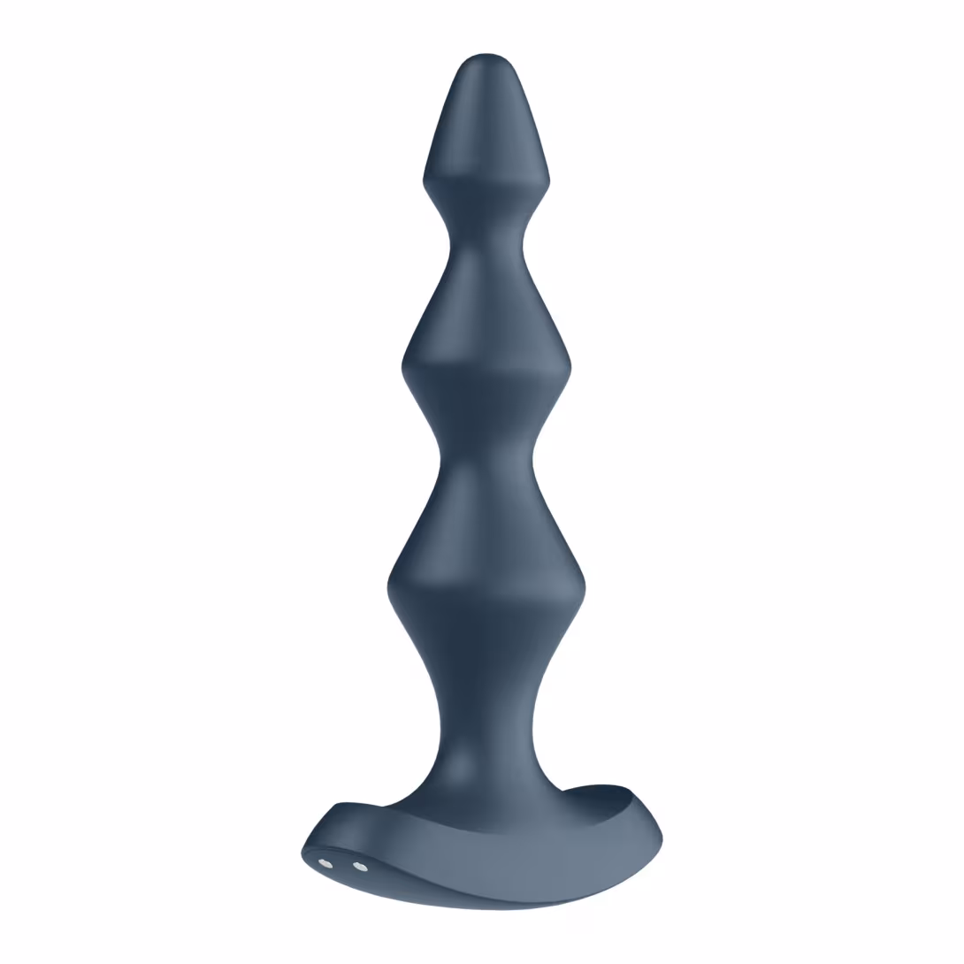 Анальний стимулятор-намистини з двома моторами Satisfyer Lolli-Plug 1 Dark teal — фото 2