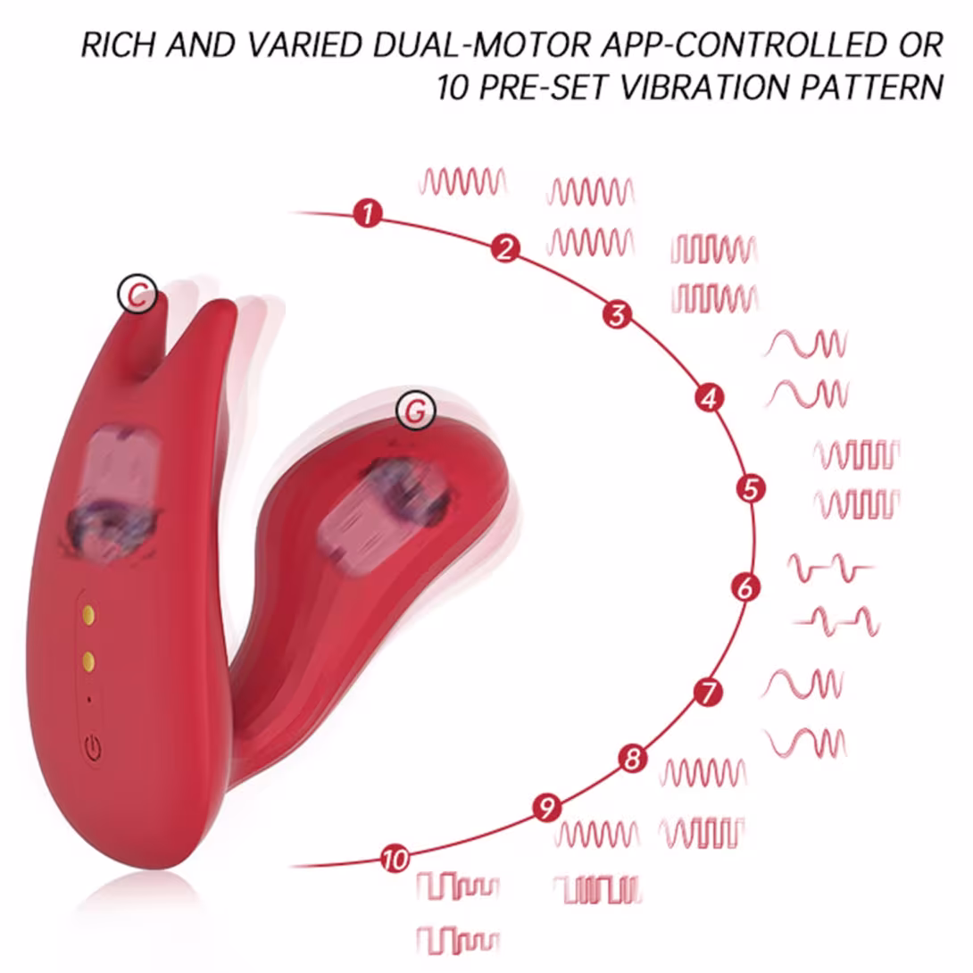 Смарт-вібратор Magic Motion Umi Red — фото 2
