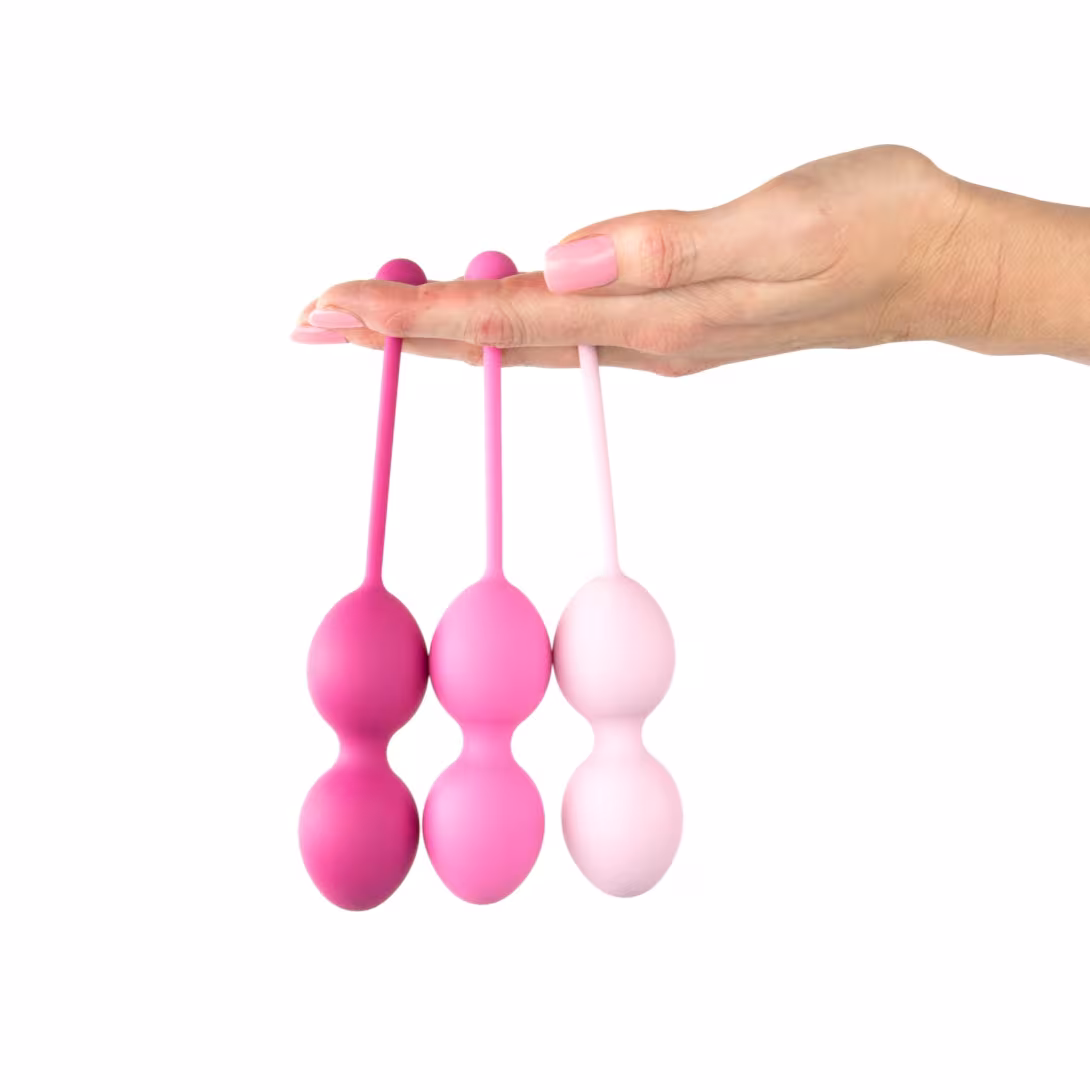 Набір вагінальних кульок для просунутих FeelzToys - FemmeFit Advanced Pelvic Muscle Training Set — фото 2