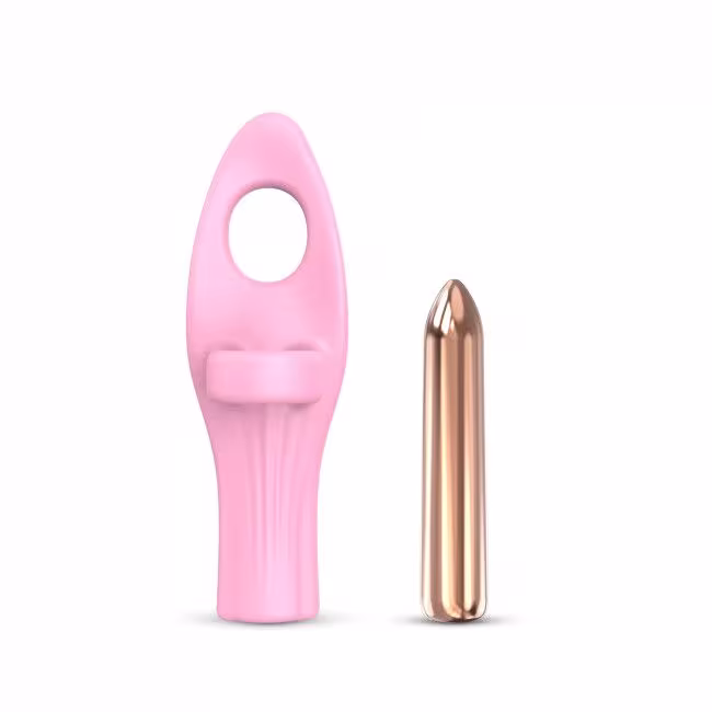 Вібратор на палець Love To Love Tickle me - BABY PINK перезаряджається, 3 варіанти використання — фото 2