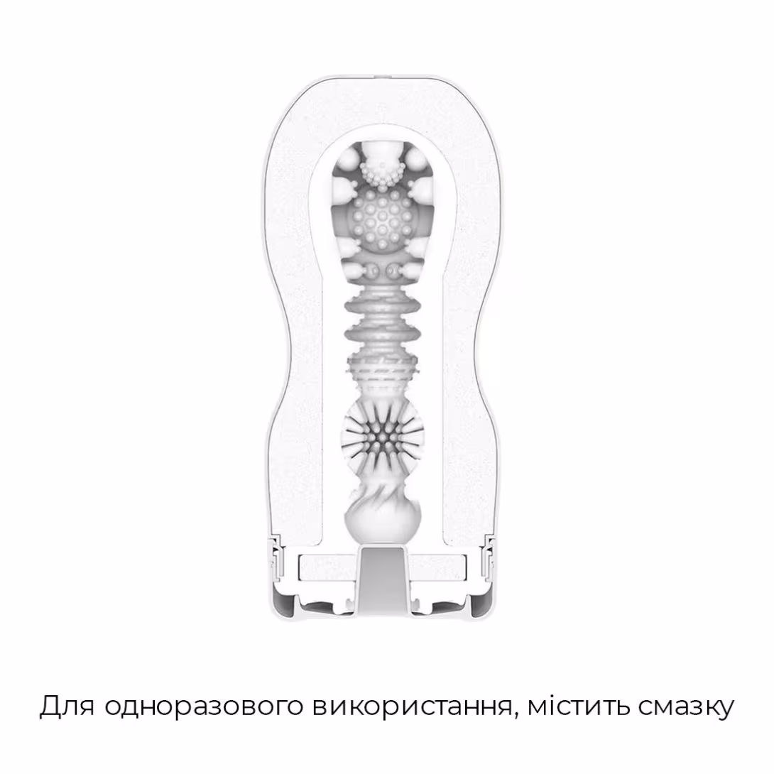 Мастурбатор Tenga Premium Original Vacuum Cup Gentle (глибоке горло) з вакуумною стимуляцією — фото 6