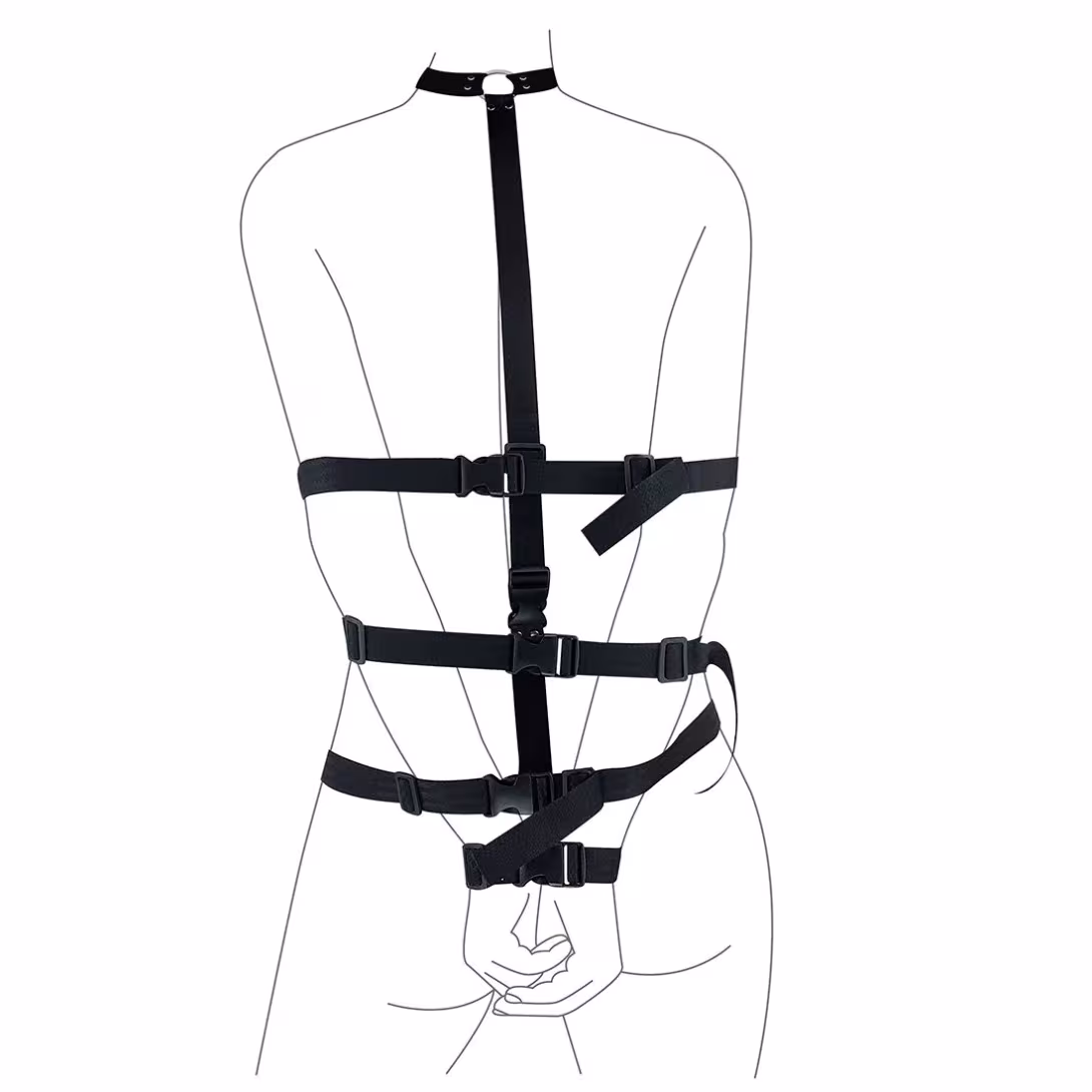 Набір для фіксації Art of Sex – BDSM Fixation Black Night Simple — фото 4