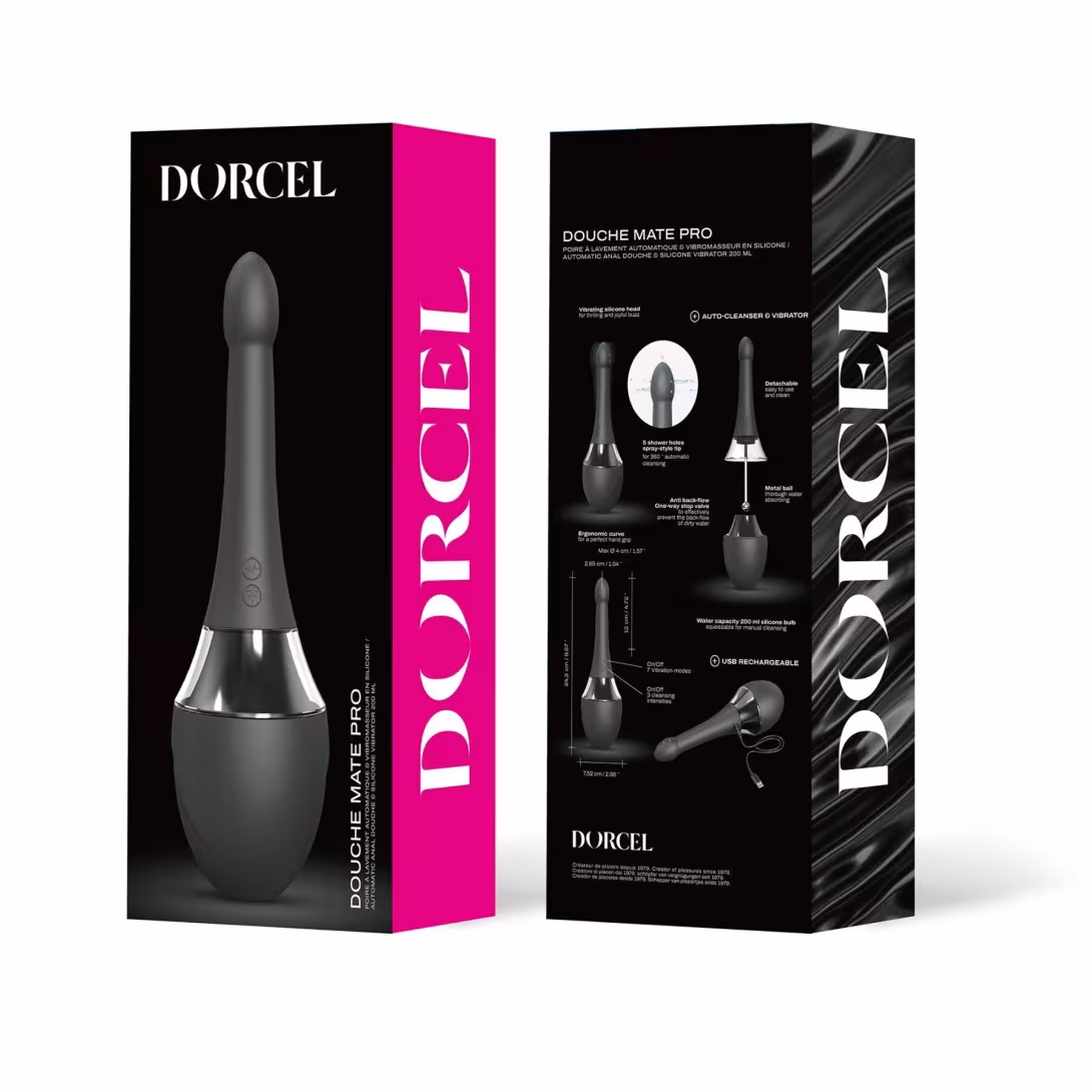 Автоматичний анальний душ-вібратор Dorcel Douche Mate Pro (м'яте паковання!!!) — фото 8