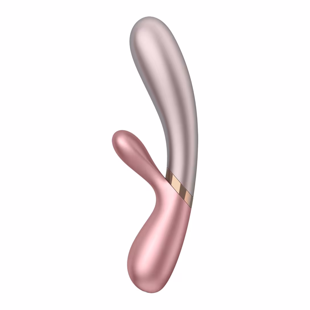 Смарт вібратор-кролик із підігрівом Satisfyer Hot Lover Pink — фото 2
