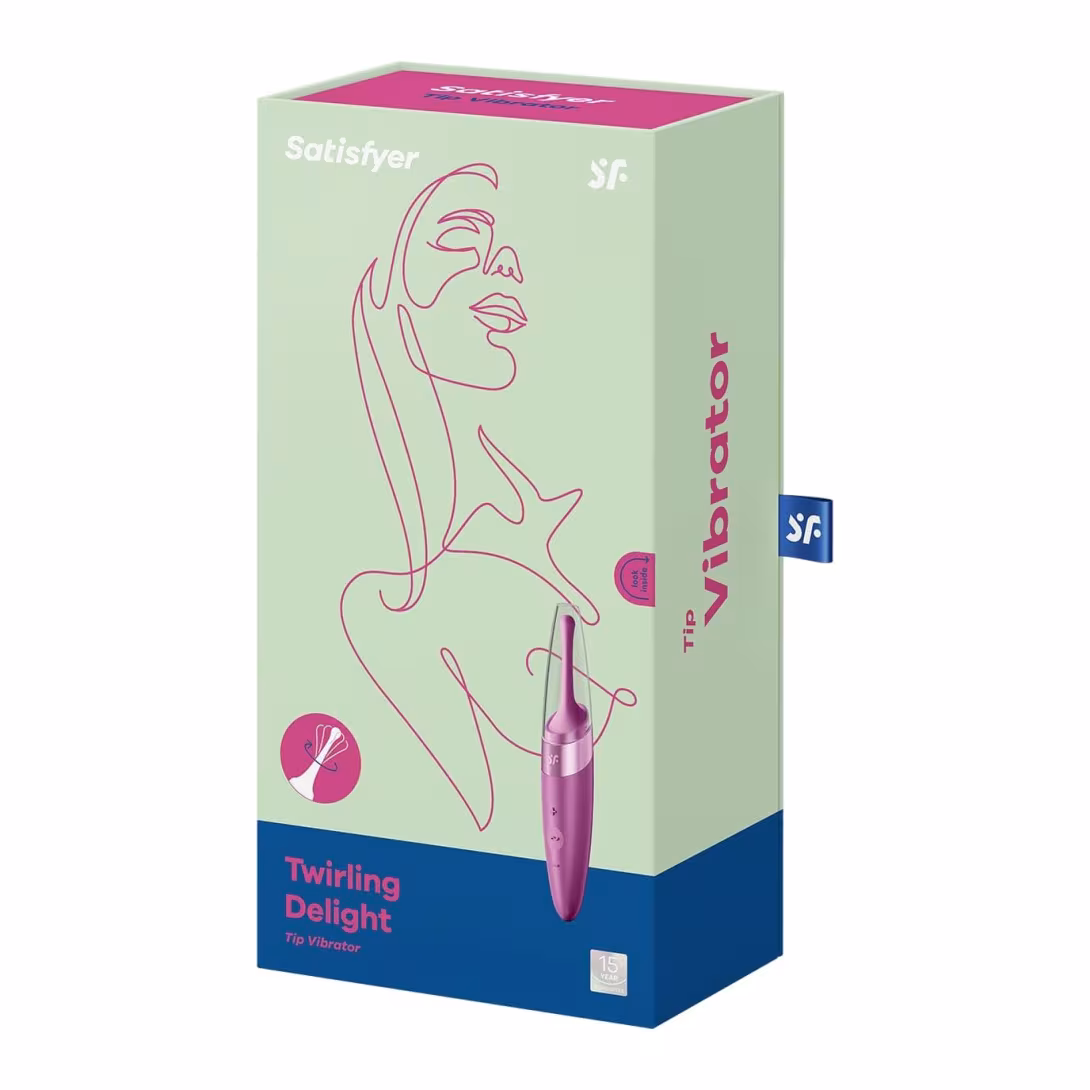 Вібратор для клітора Satisfyer Twirling Delight Berry — фото 6