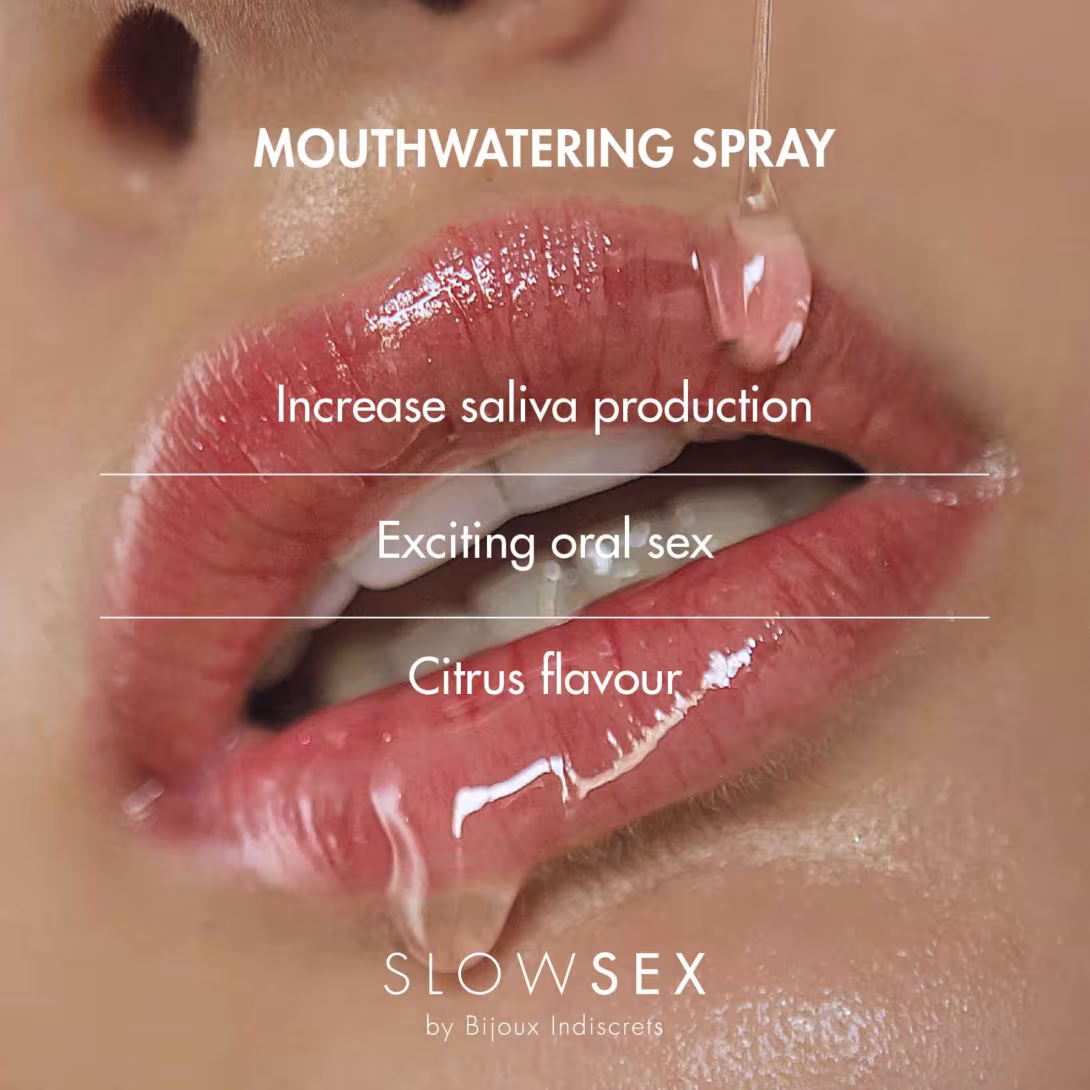 Спрей для посилення слиновиділення Bijoux Indiscrets Slow Sex Mouthwatering spray — фото 4