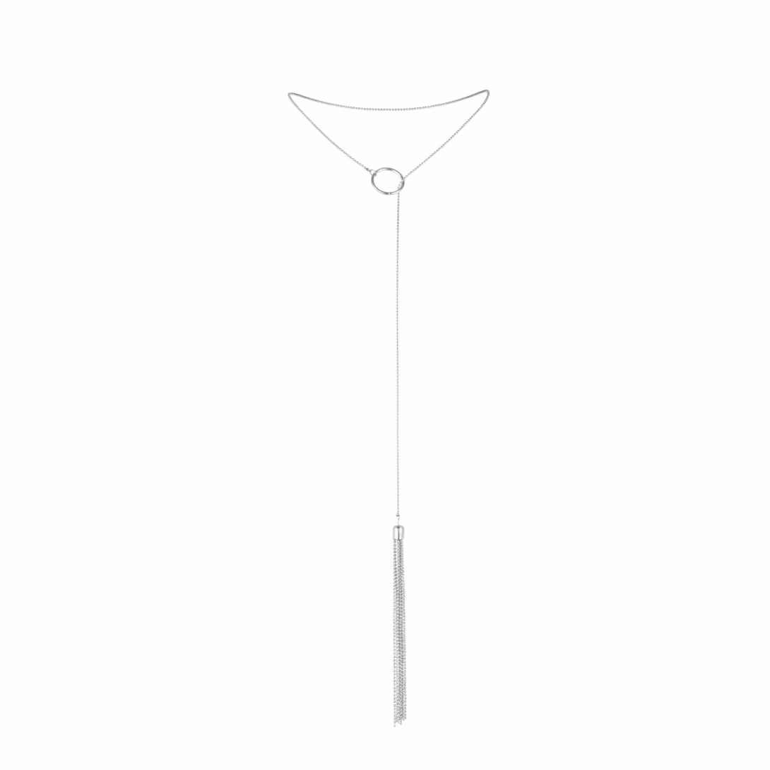 Ланцюжок для тіла Bijoux Indiscrets Magnifique Tickler Pendant Chain — Silver