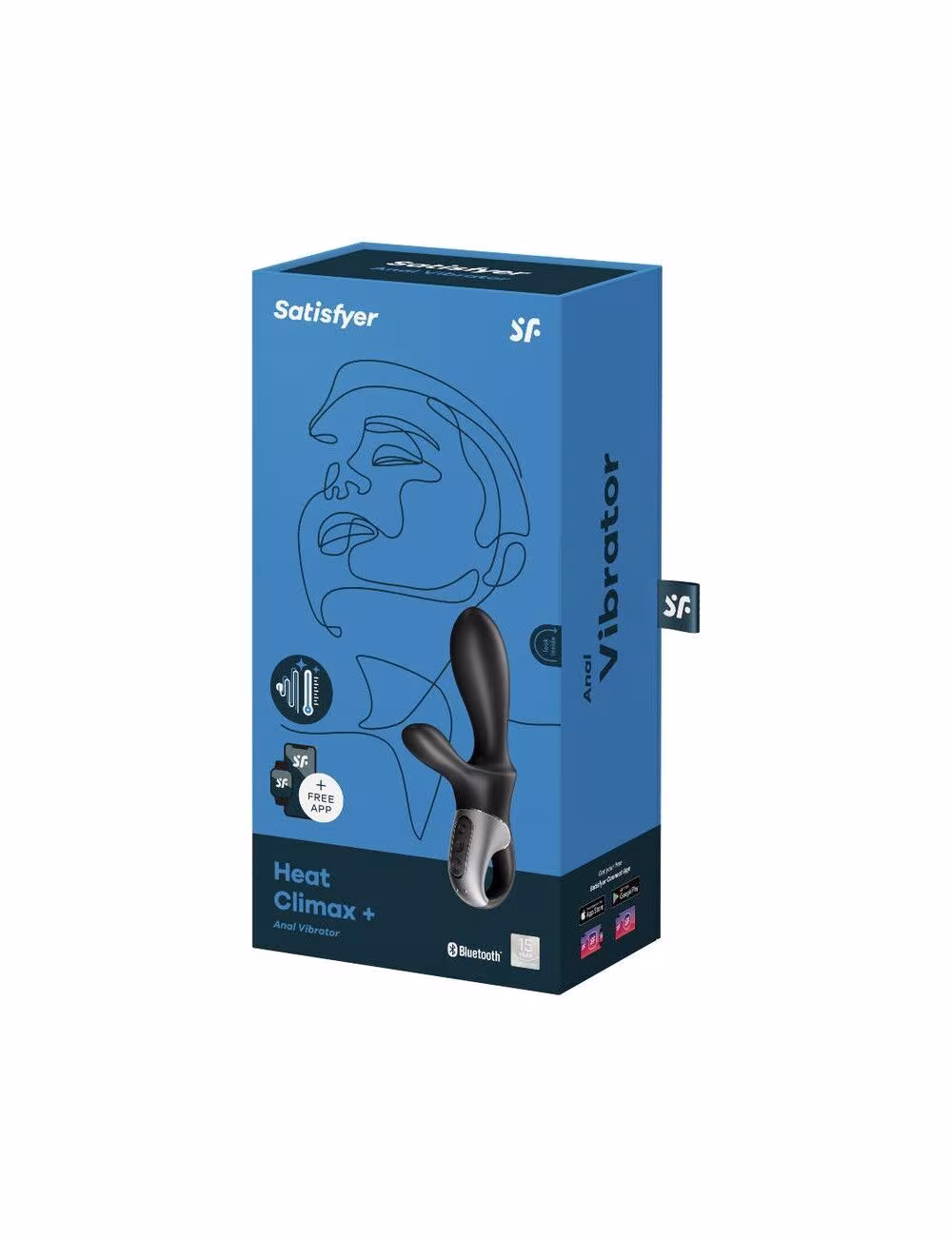 Універсальний смарт-вібратор з підігрівом Satisfyer Heat Climax + (м'яте паковання!!!) — фото 5