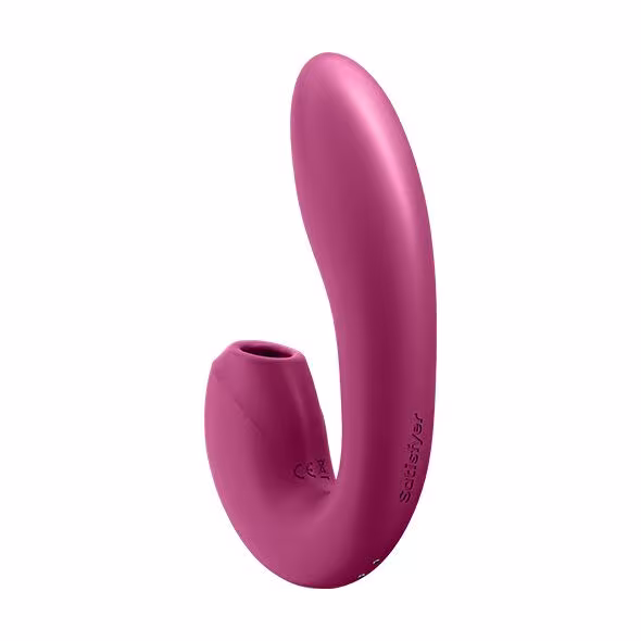 Вакуумний смарт-вібратор Satisfyer Sunray Berry, 4 положення стовбура — фото 5
