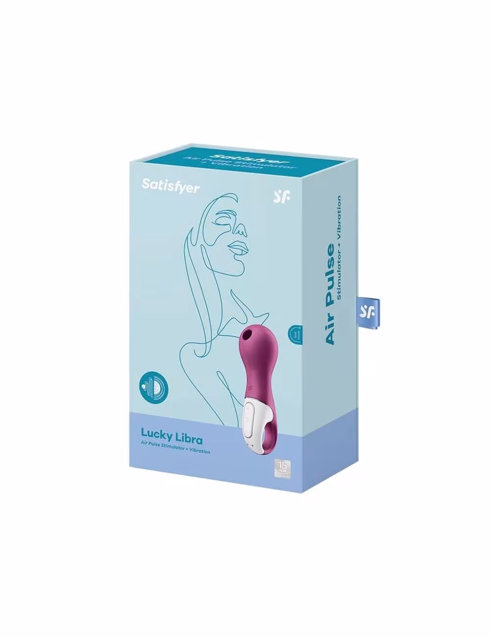 Вібромасажер із вакуумною стимуляцією Satisfyer Lucky Libra — фото 4