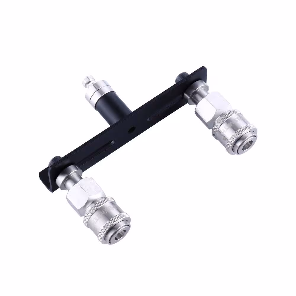 Подвійний конектор для секс-машин Hismith Quick Connector Adapter with Double Head, система KlicLok — фото 6