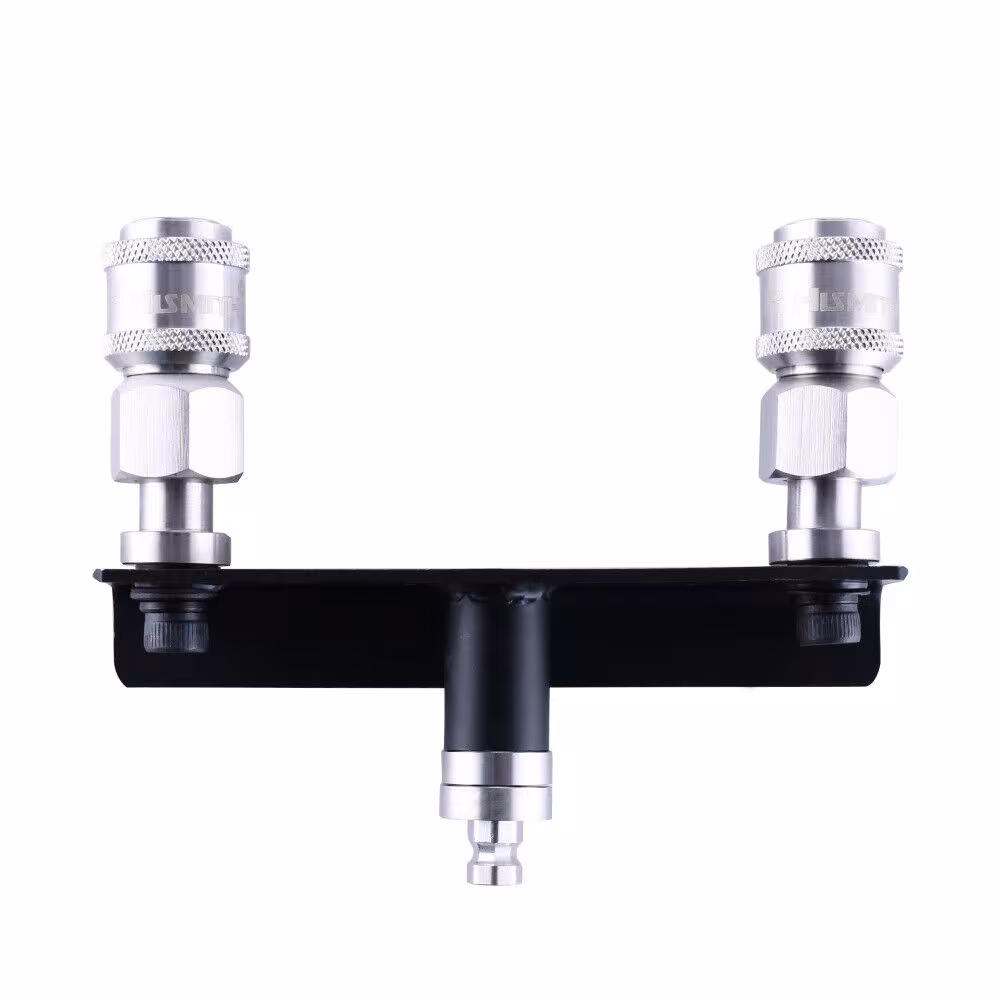 Подвійний конектор для секс-машин Hismith Quick Connector Adapter with Double Head, система KlicLok — фото 2
