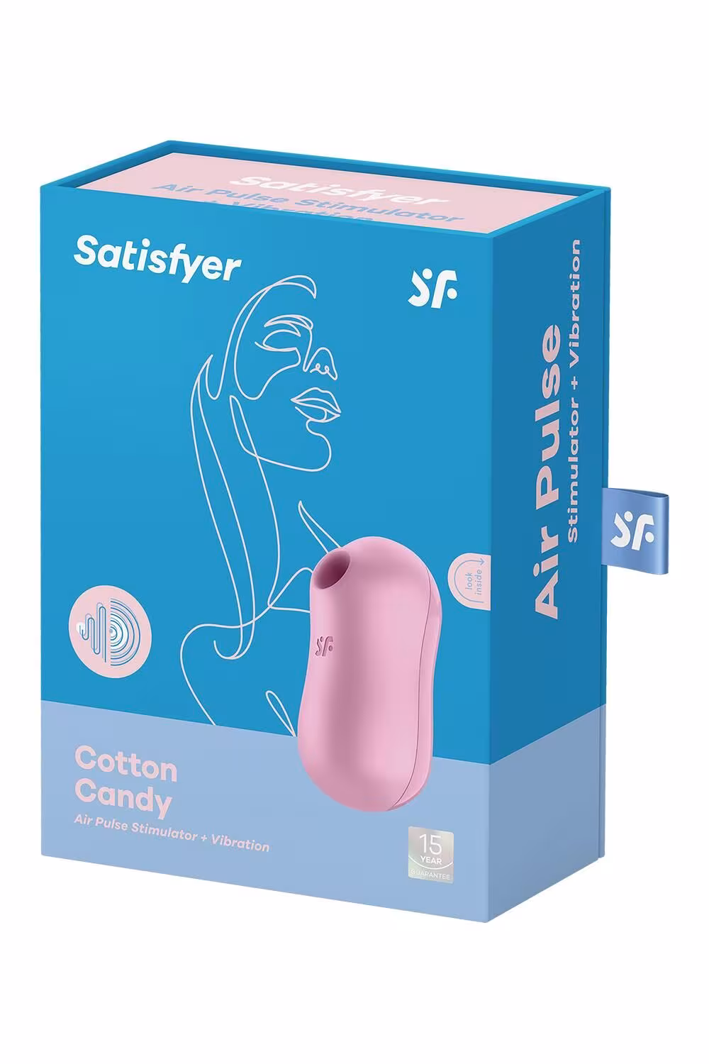Вакуумний стимулятор із вібрацією Satisfyer Cotton Candy Lilac — фото 7