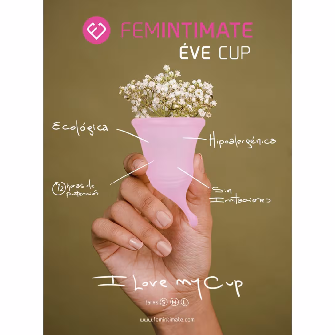 Менструальна чаша Femintimate Eve Cup New розмір L, об’єм — 50 мл, ергономічний дизайн — фото 3