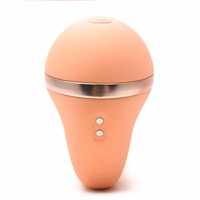 Вакуумний вібратор KISTOY Tina Mini Orange, вагінально-кліторальний — фото 6