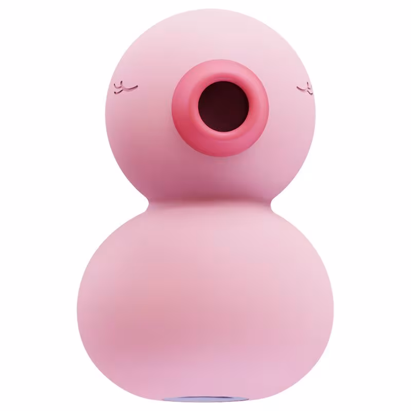 Вакуумний вібратор-качечка CuteVibe Ducky Pink — фото 2