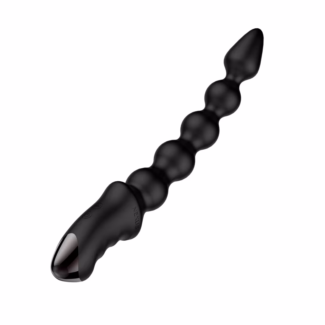 Анальний вібратор-намисто Nexus BENDZ Bendable Vibrator Probe Edition, ефект пам’яті форми — фото 2