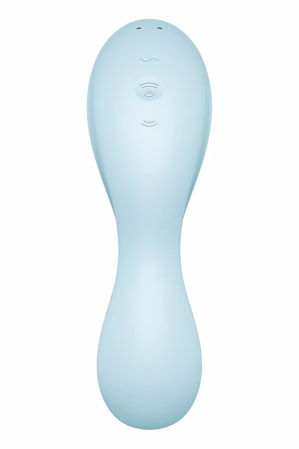 Вакуумний смарт-стимулятор із вібрацією Satisfyer Curvy Trinity 5 (Blue)  (м'яте паковання!!!) — фото 7
