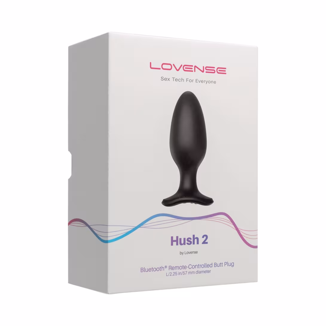 Анальна смарт-вібропробка Lovense Hush 2, розмір L — фото 5