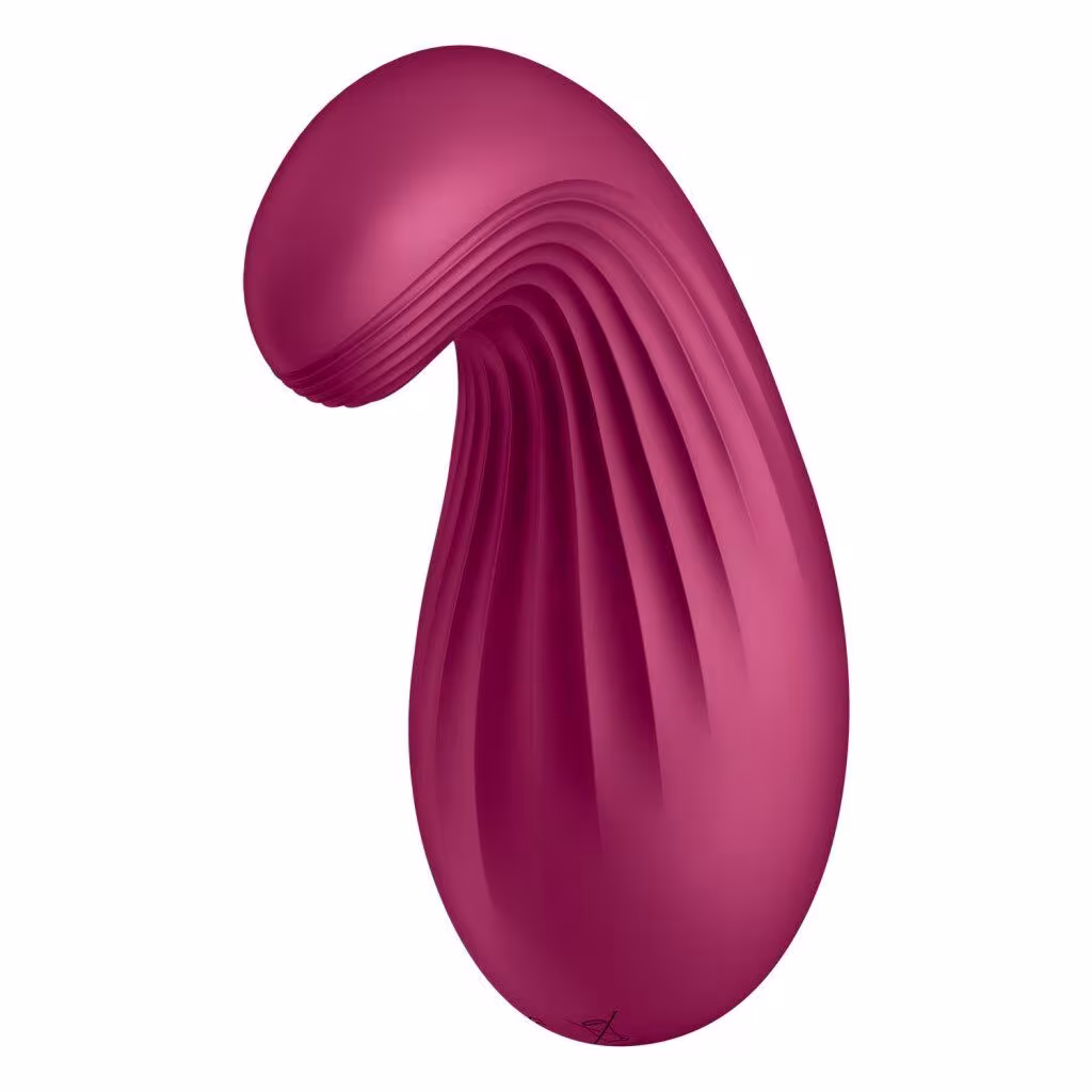 Вібратор Satisfyer Dipping Delight Berry, 2 мотори, гнучкий кінчик — фото 2