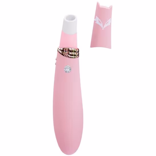 Вакуумний стимулятор з вібрацією CuteVibe Foxy Pink — фото 2