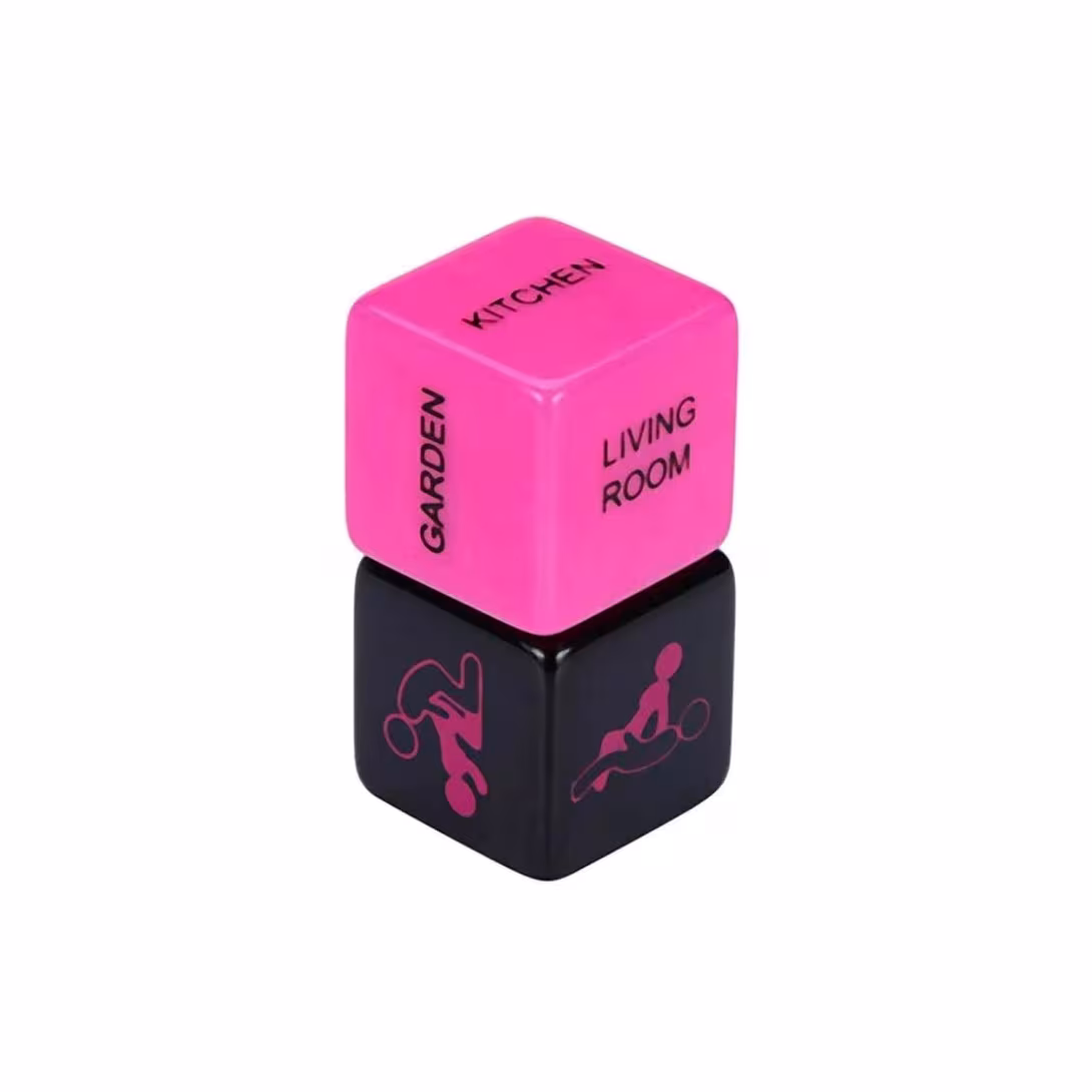 Набір кубиків Wooomy Ooo 5 Dice Set (EN): місця та пози для сексу, інтимні дії та частини тіла — фото 2